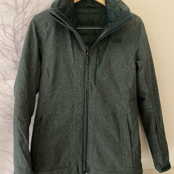 Womens Northface Thermoball Eco Snow Triclimate Jacket - size Mediun - Picture 1 of 9